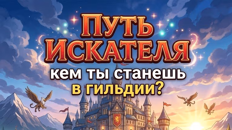 Путь искателя: кем ты станешь в гильдии?